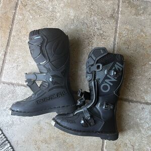 O'Neal Black Kids Dirtbike Boots